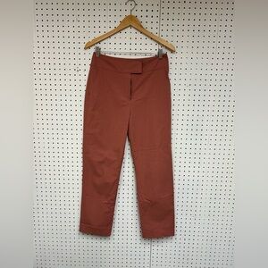 Rebecca Taylor Terracotta Straight Leg Pants